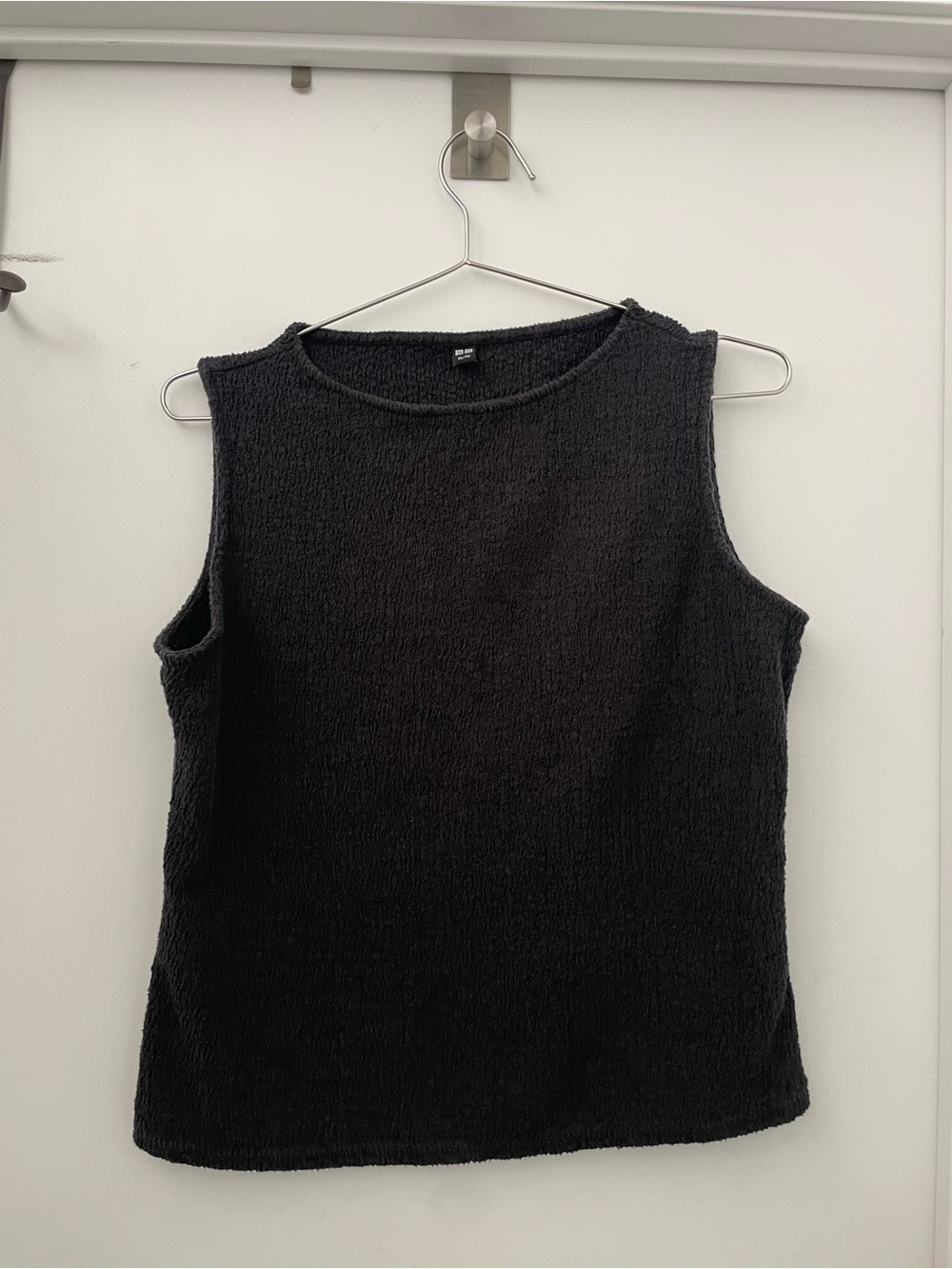 Uniqlo Women’s Black Ruched Tank Top